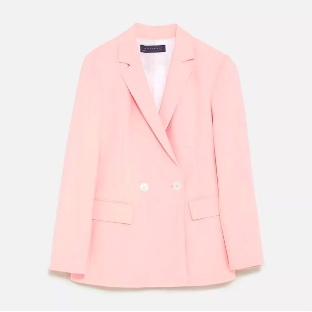 Zara Double-Breasted Blazer